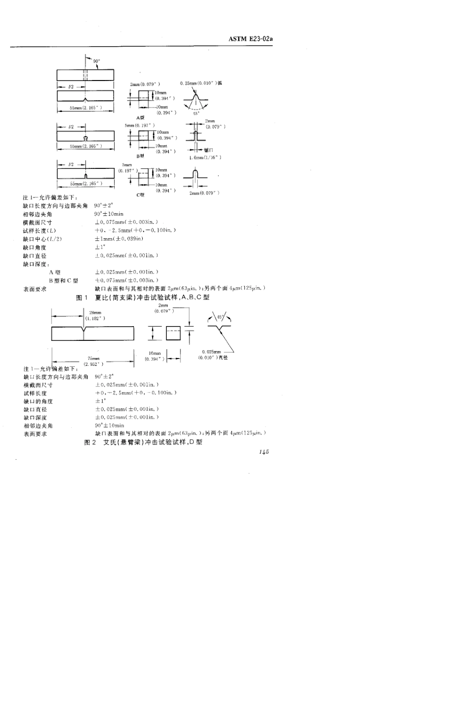 ASTME232002a中文版金属材料切口试棒冲击试验的试验方法_第3页