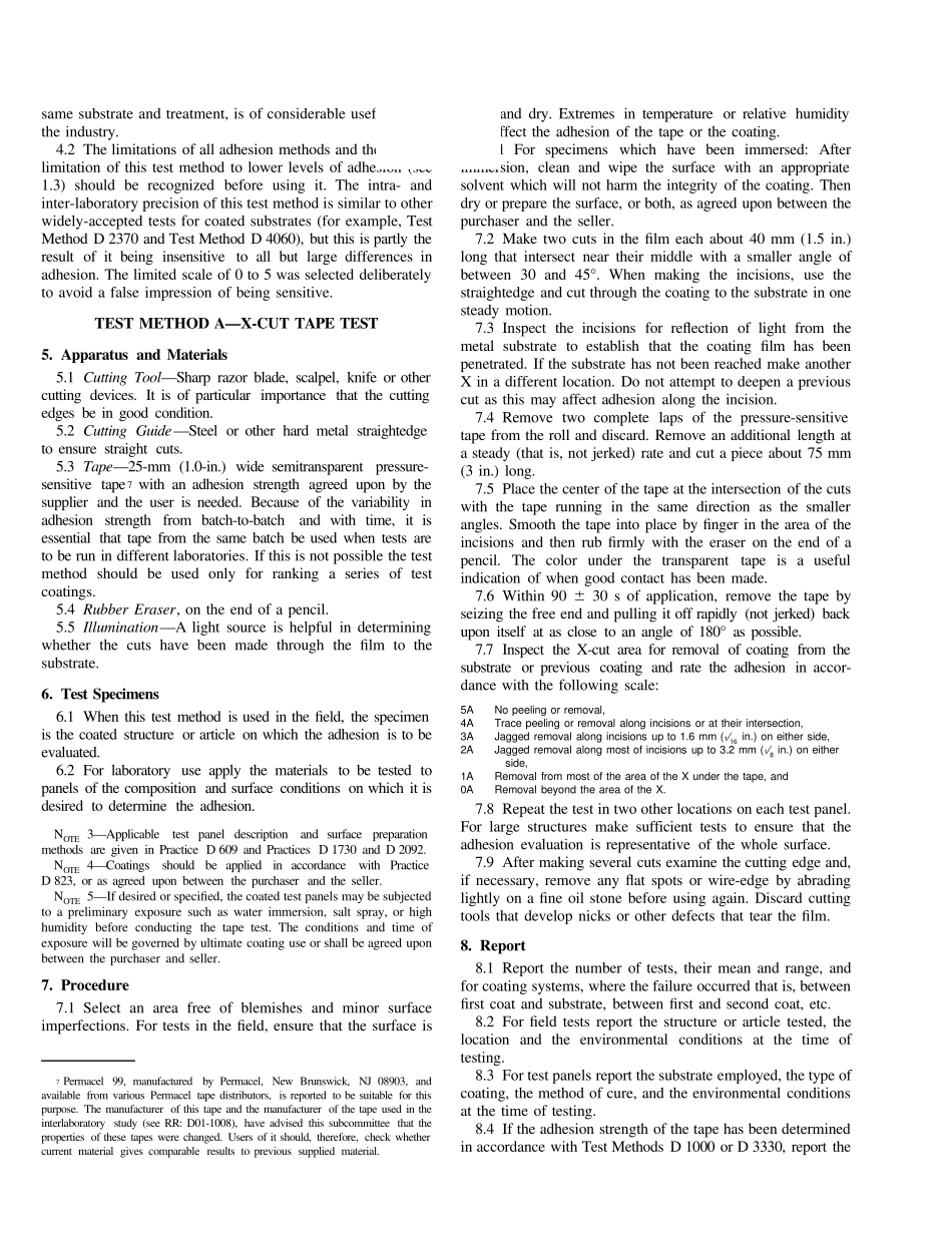 ASTMMethodD3359Adhesion_第2页