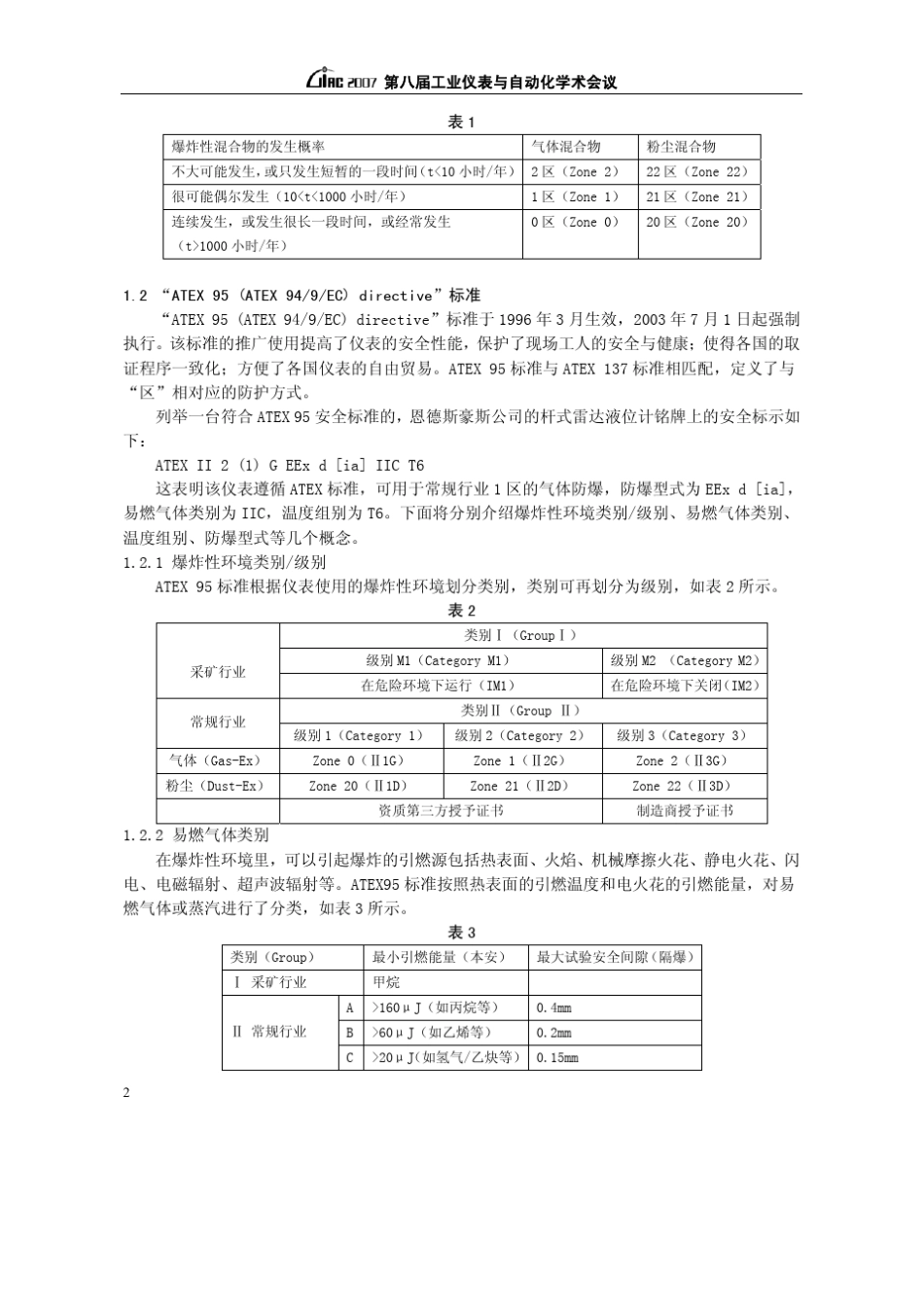 ATEX与SIL及仪表认证_第2页