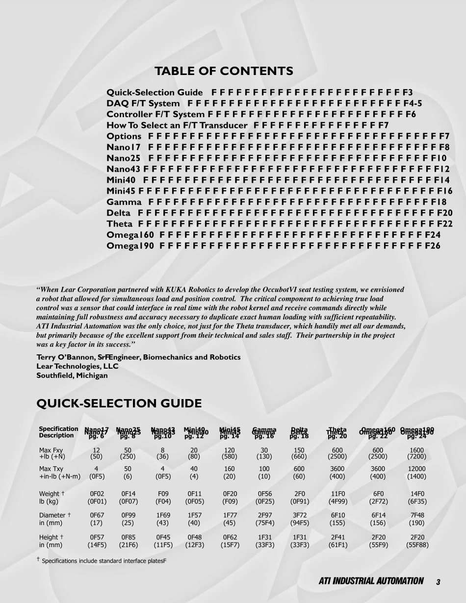 ATI多轴力扭矩传感器选型手册_第3页