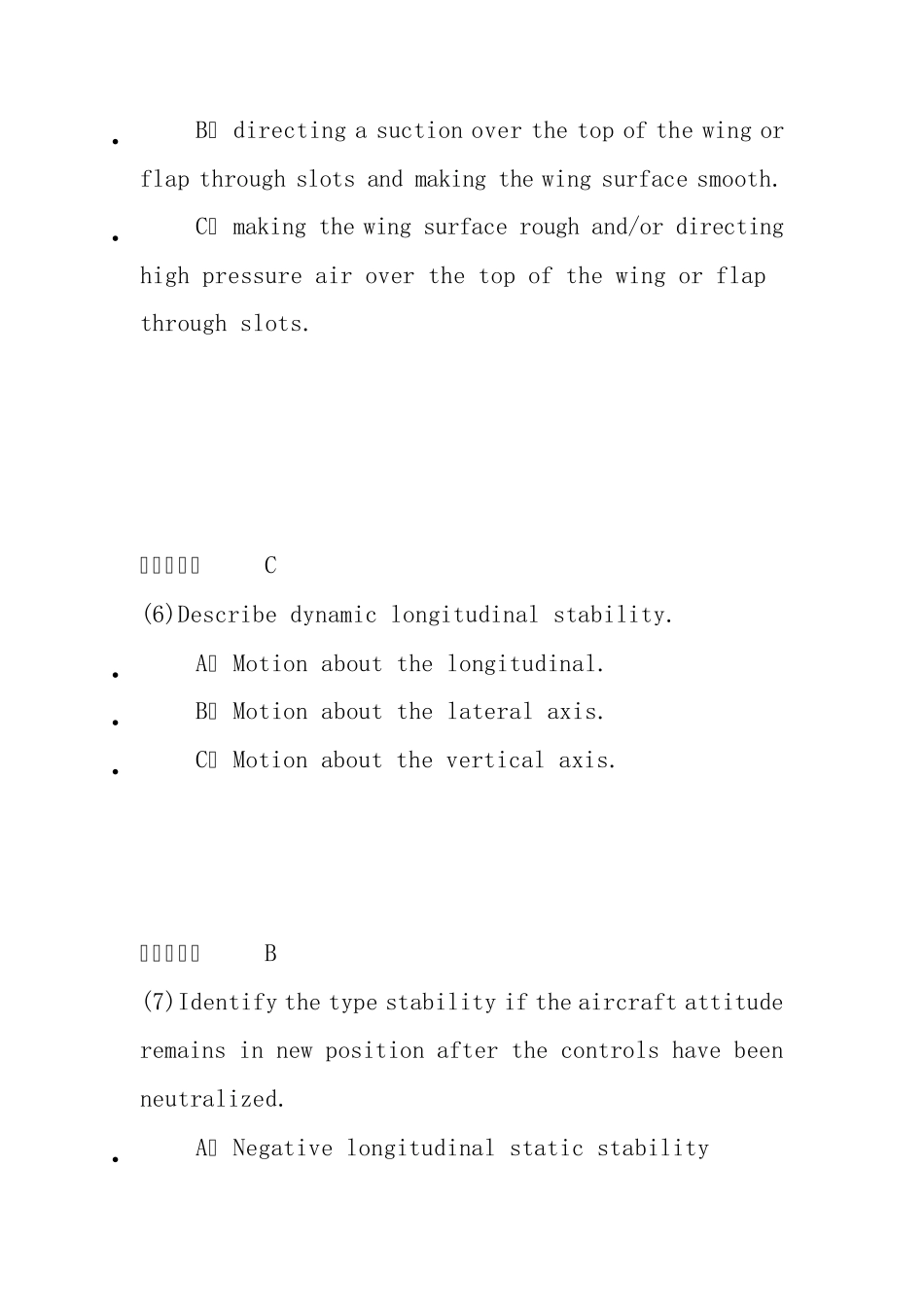 ATPL网上题库4飞行原理_第3页
