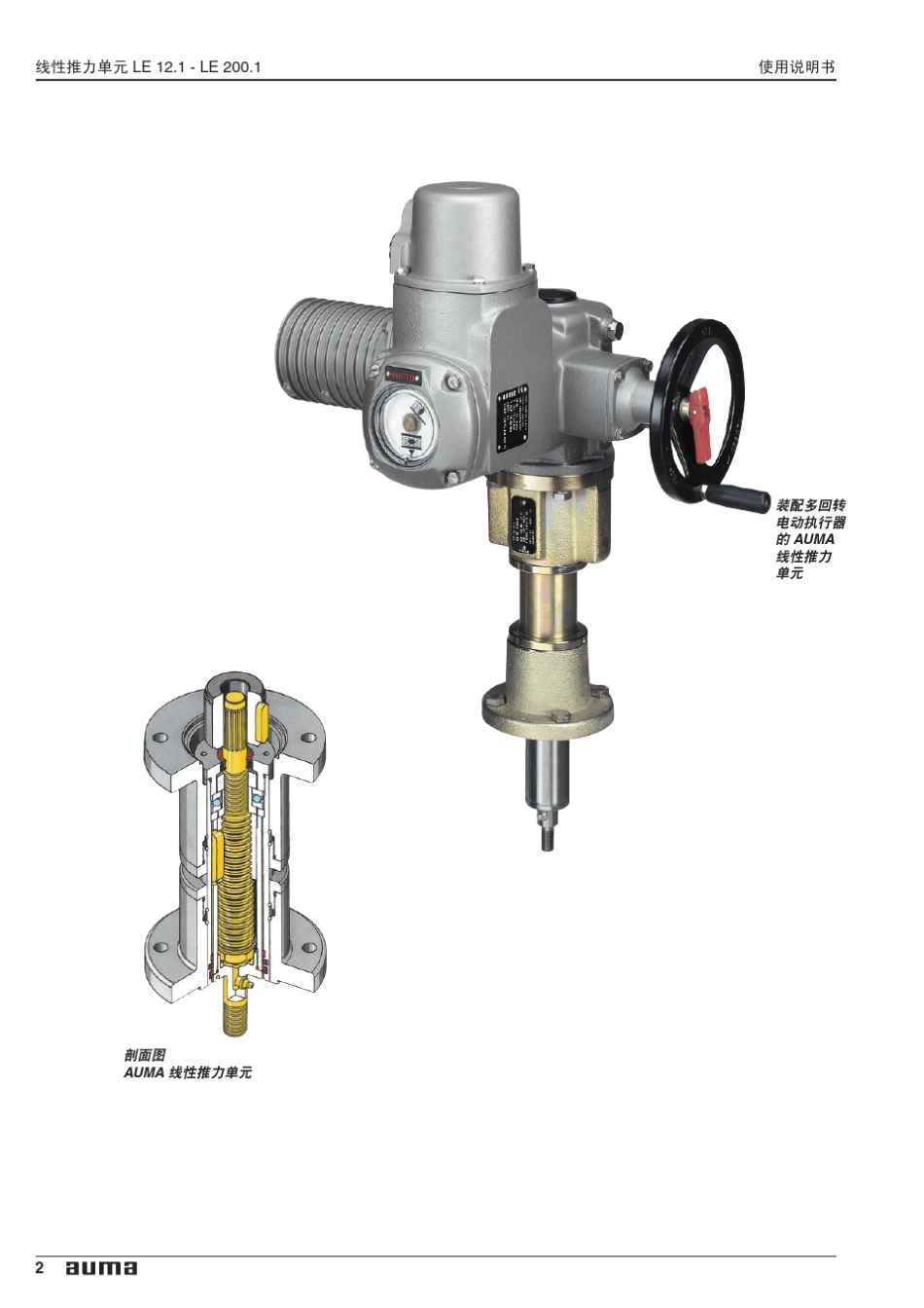 AUMA线性推力单元_第2页