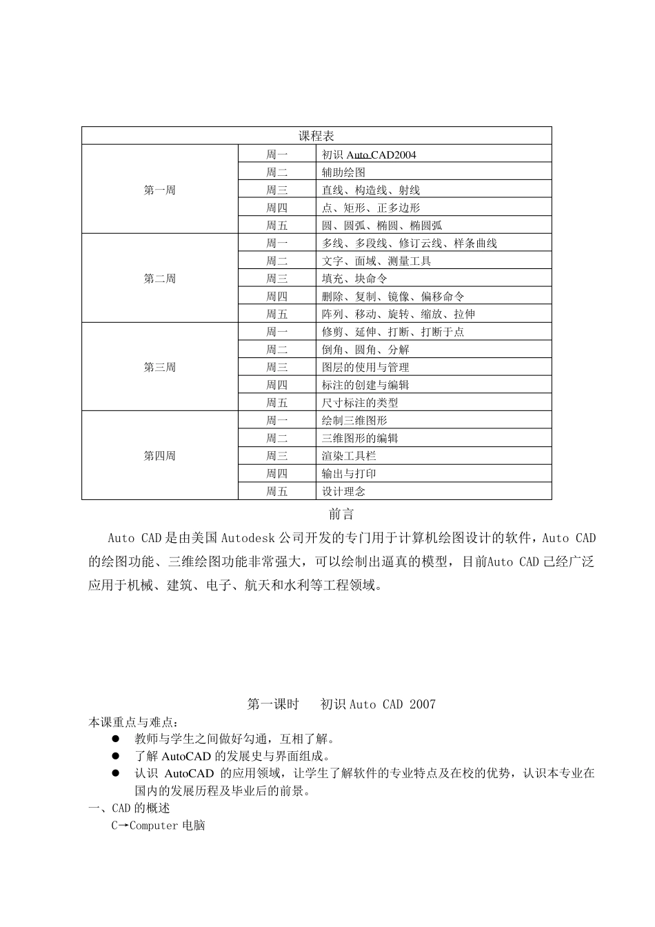 AutoCAD2007操作教程_第2页