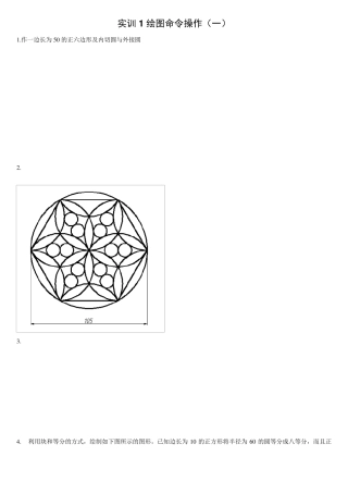 AutoCAD2010习题
