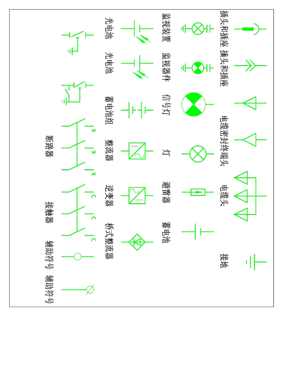 AUTOCAD电气元件库图标_第3页