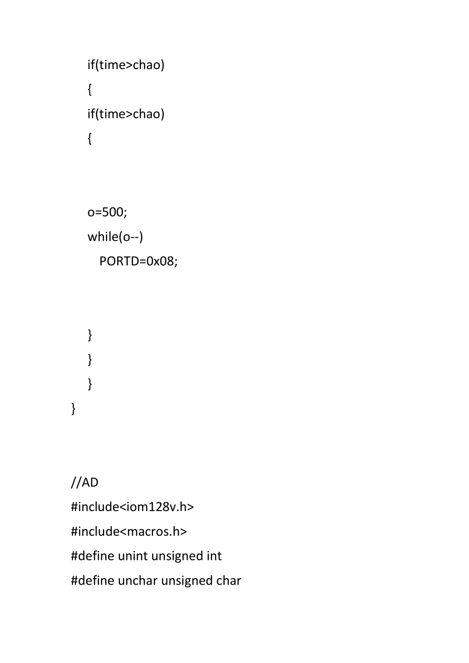 AVR单片机mega128例程大全_第3页