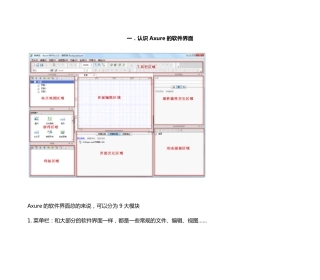 Axure使用详解—24步