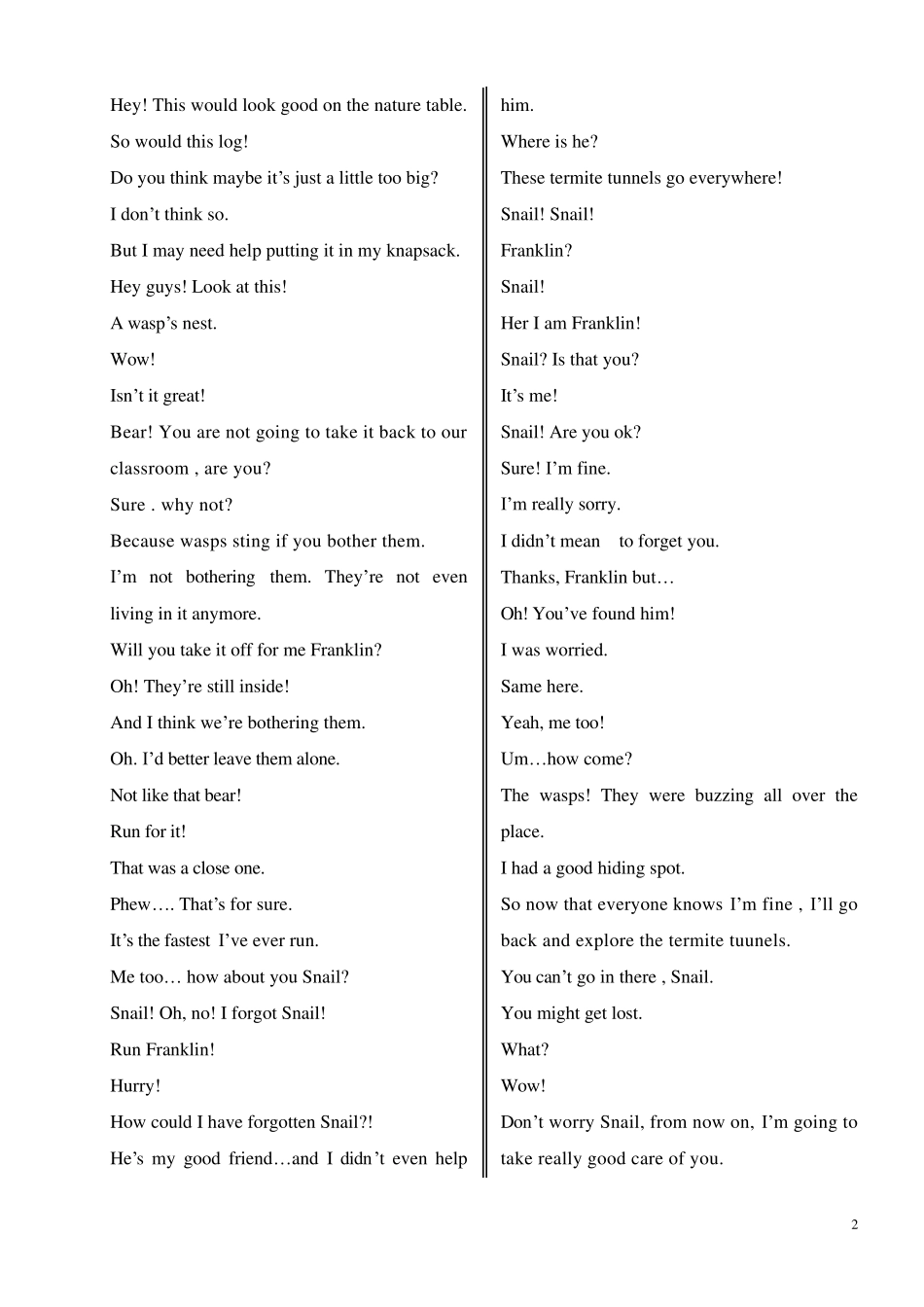 B14_All小乌龟学美语文本_第2页