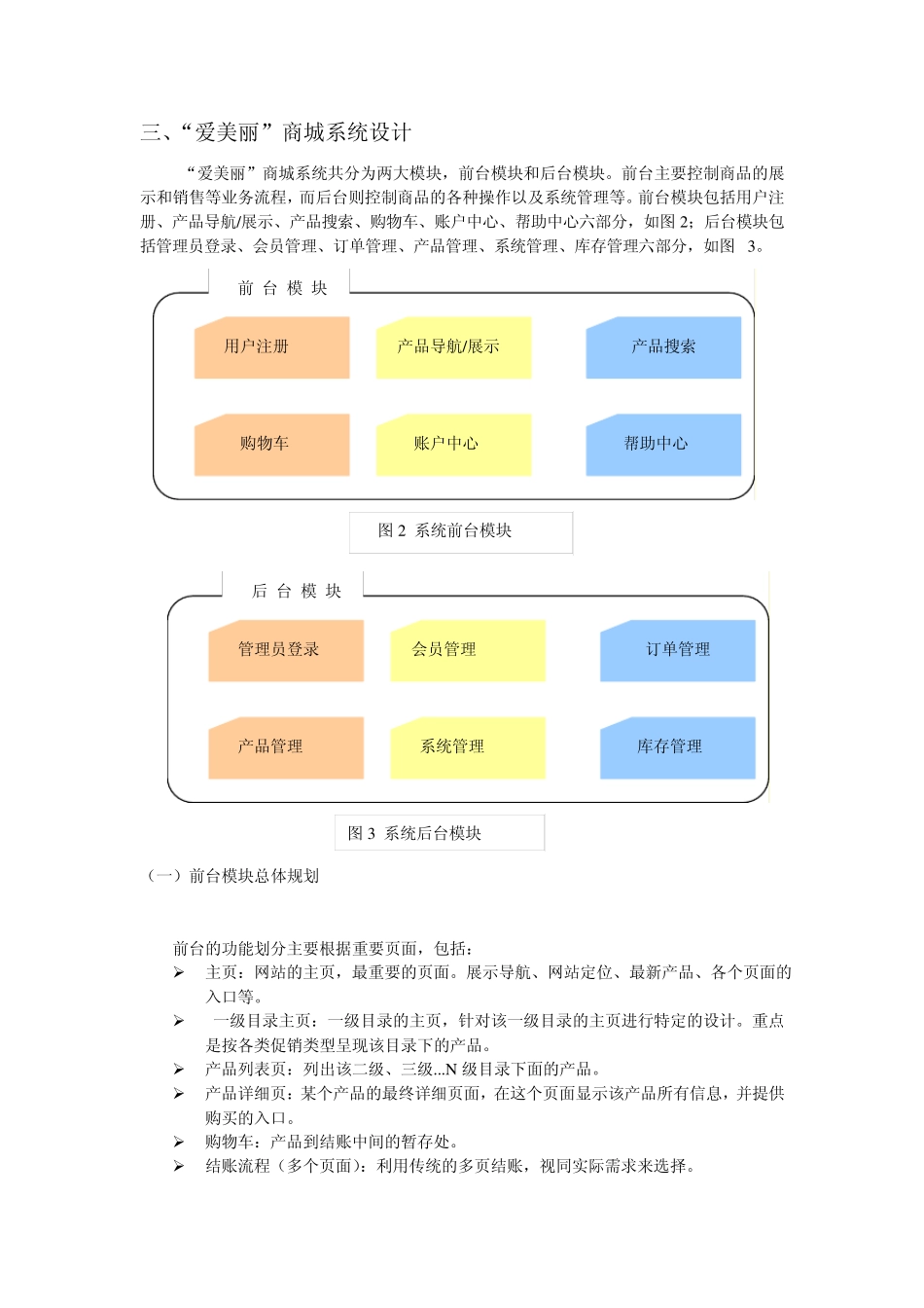 B2C商城系统设计书_第3页