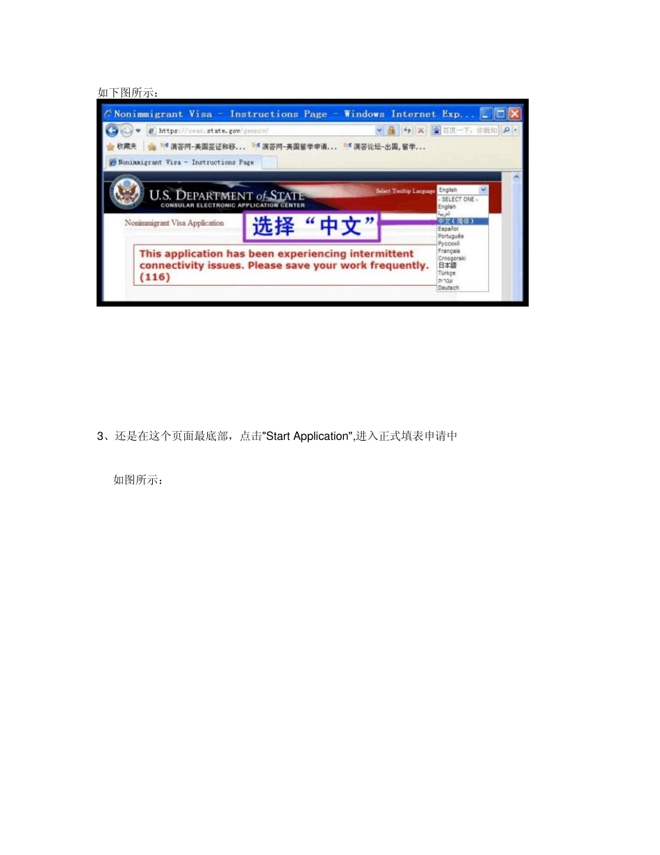 B2签证如何填DS160_第2页