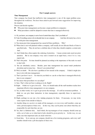 BEC中级口语part3sampleanswer