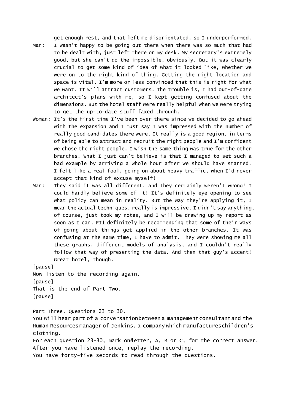 BEC高级真题集听力原文_第3页