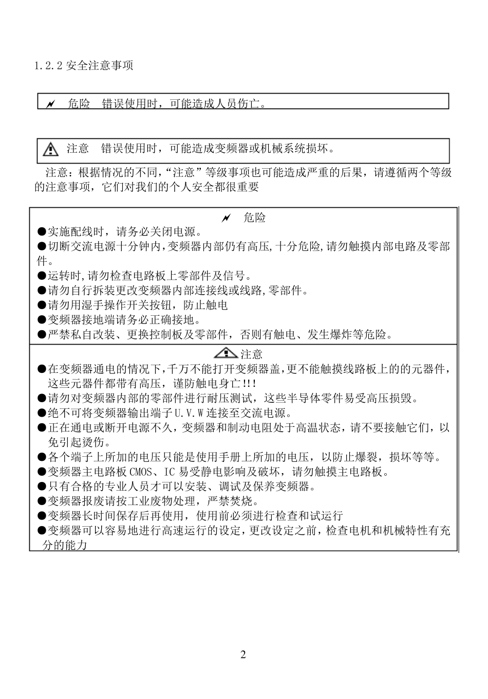 BEST变频器说明书_第3页