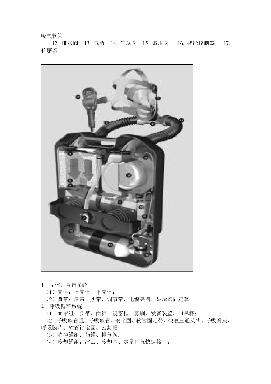 BG4正压氧气呼吸器_第2页
