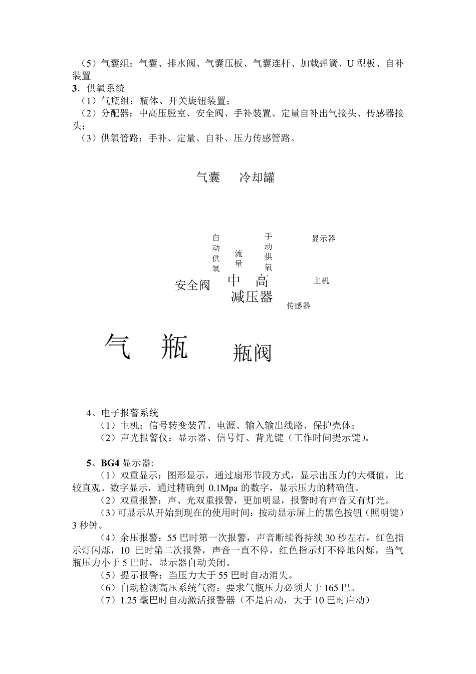 BG4正压氧气呼吸器_第3页