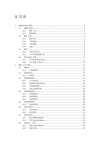 BIEE最全的中文教程