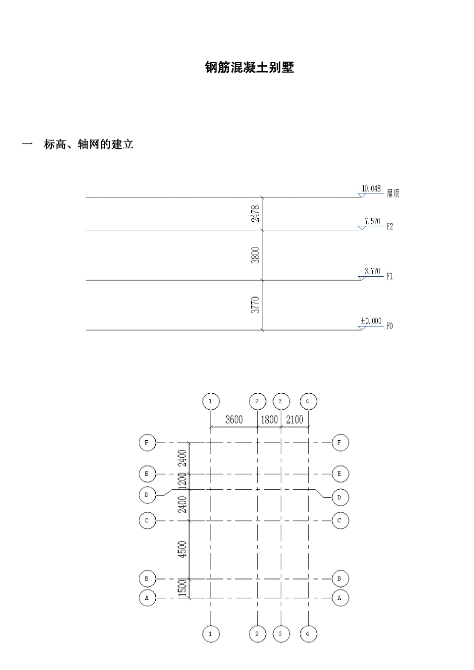 BIMRevit结构钢筋混泥土别墅教程_第1页