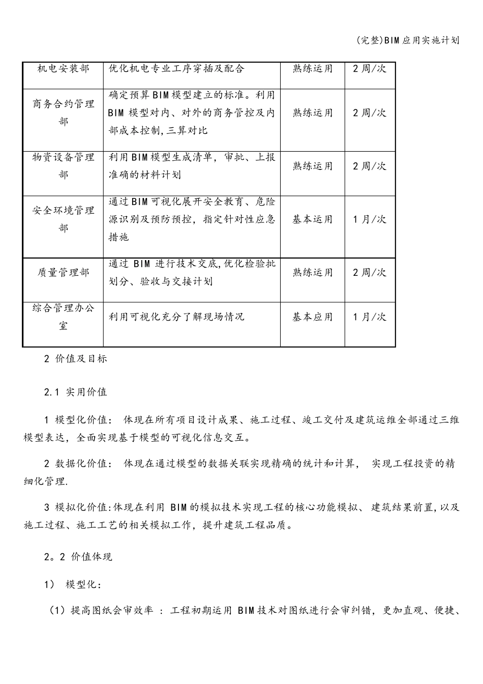 BIM应用实施计划_第3页