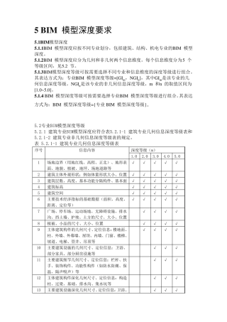 BIM模型标准(北京地方标准)