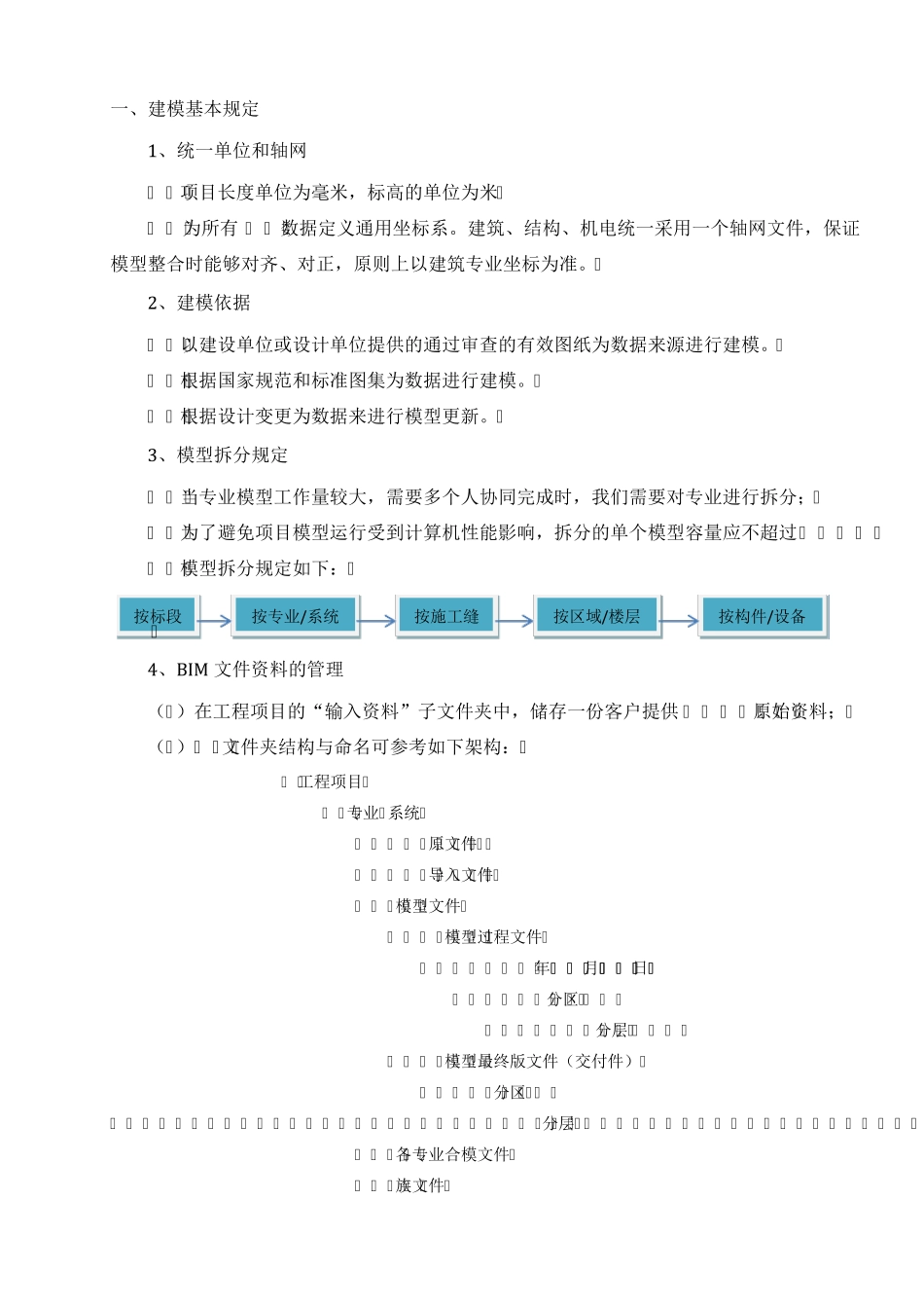 BIM项目建模标准方案_第3页