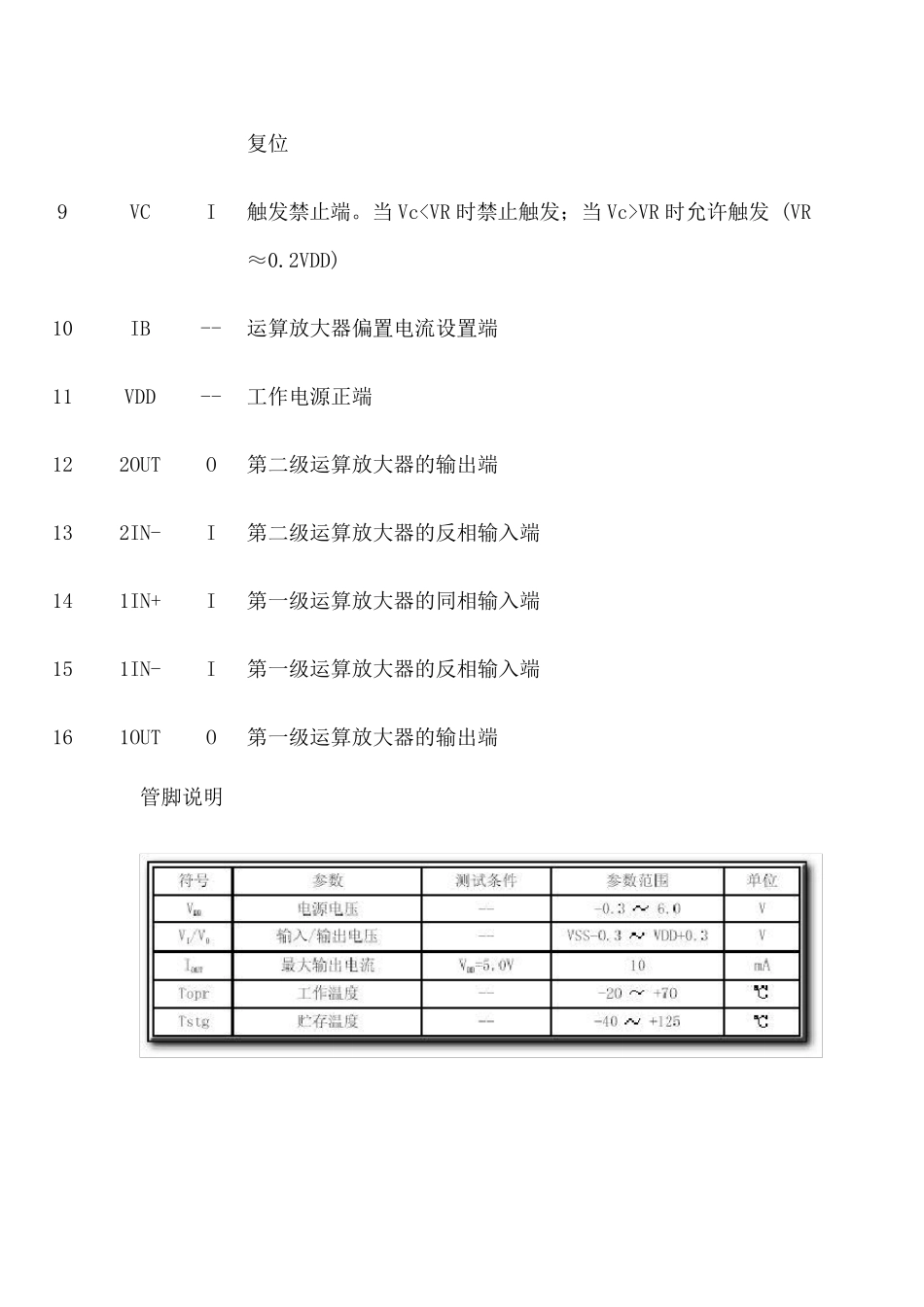 BISS0001红外热释电处理芯片中文资料_第3页