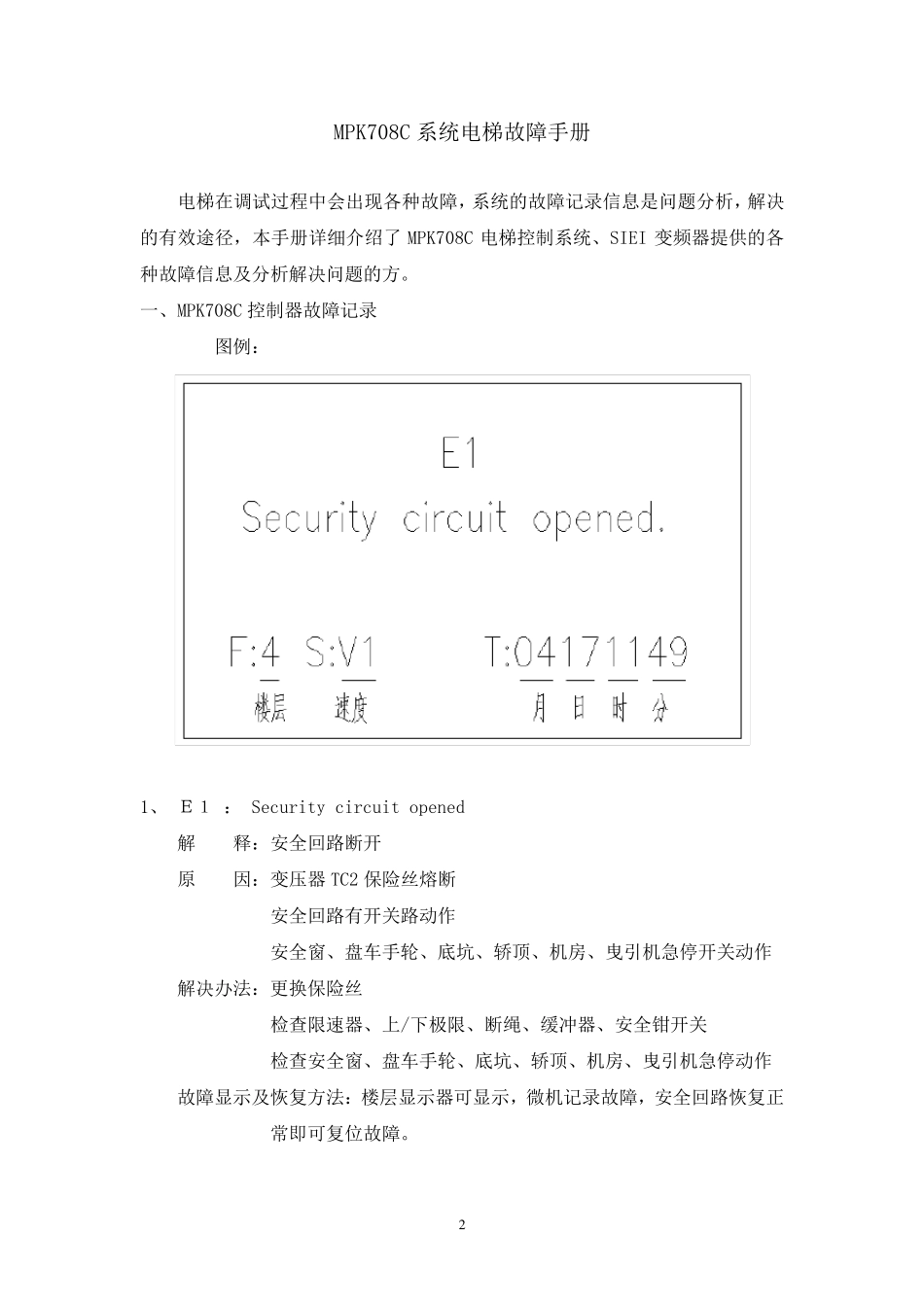 BLT708C故障手册_第2页