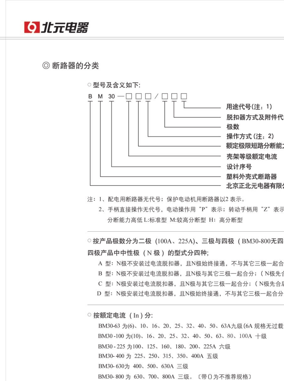 BM30塑壳断路器_第3页