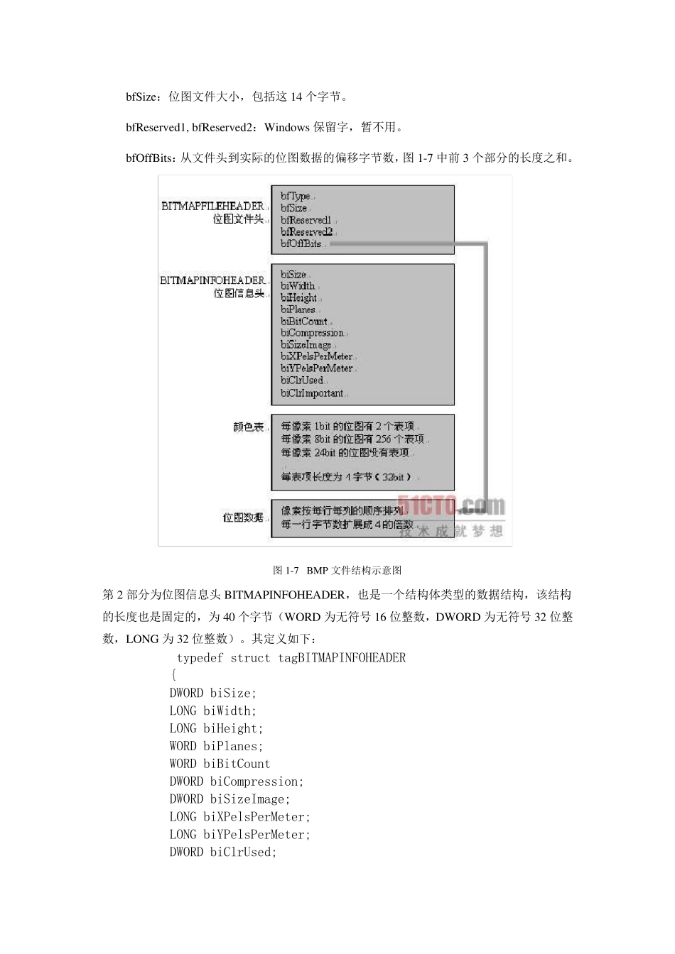 BMP文件结构读写操作(图文)c实现_第2页