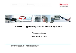 Bosch拧紧技术基础,螺栓紧固,扭矩转角法