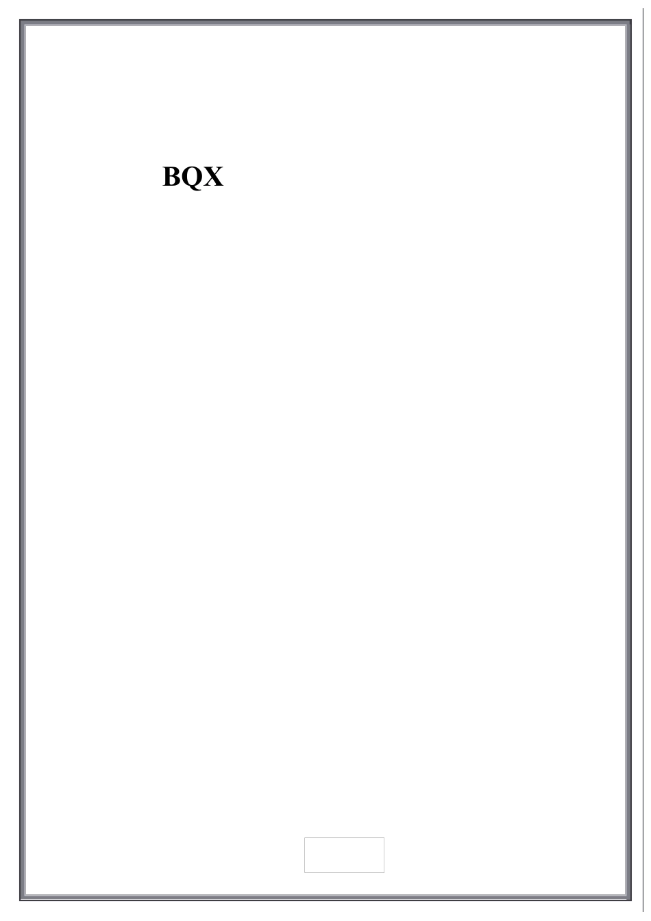 BQX型防爆起重量限制器使用说明书(北京恒美工控)_第1页