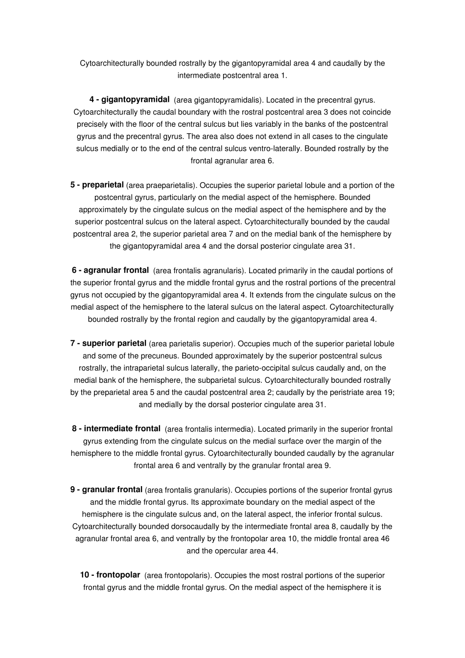 Brodmann+大脑分区总览_第2页