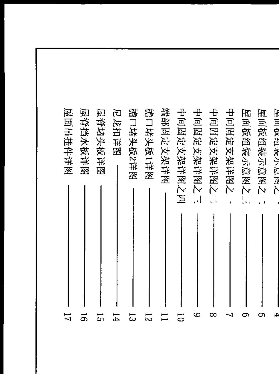 BS0062005角驰Ⅲ压型板屋面节点图集(宝钢板型)_第2页