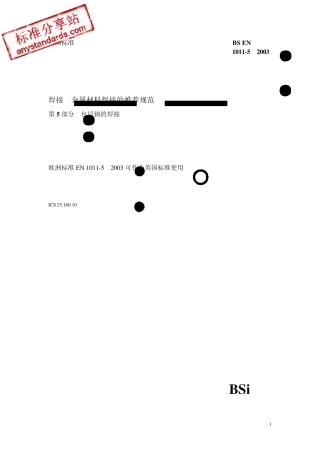 BSEN101152003chs镀层钢的焊接