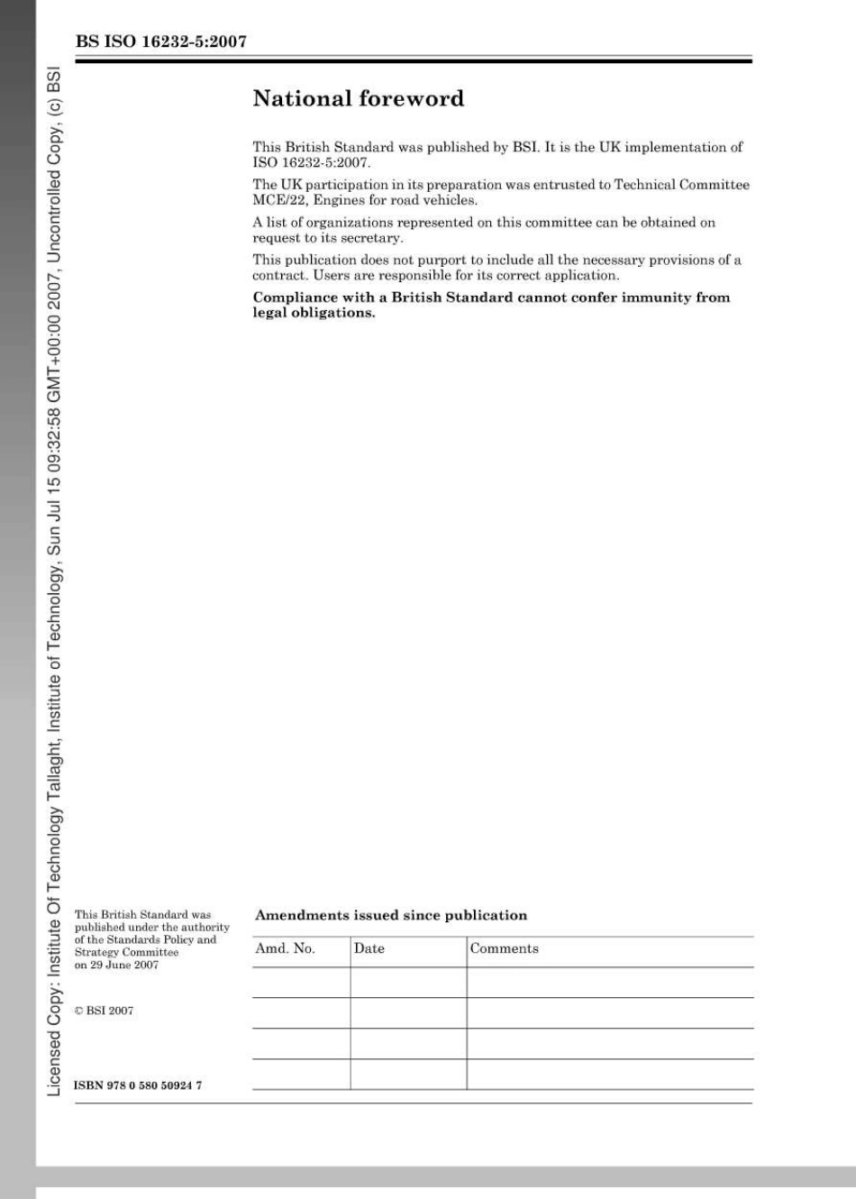 BSISO1623252007RoadvehiclesCleanlinessofcomponentsoffluidcircuitsP._第2页