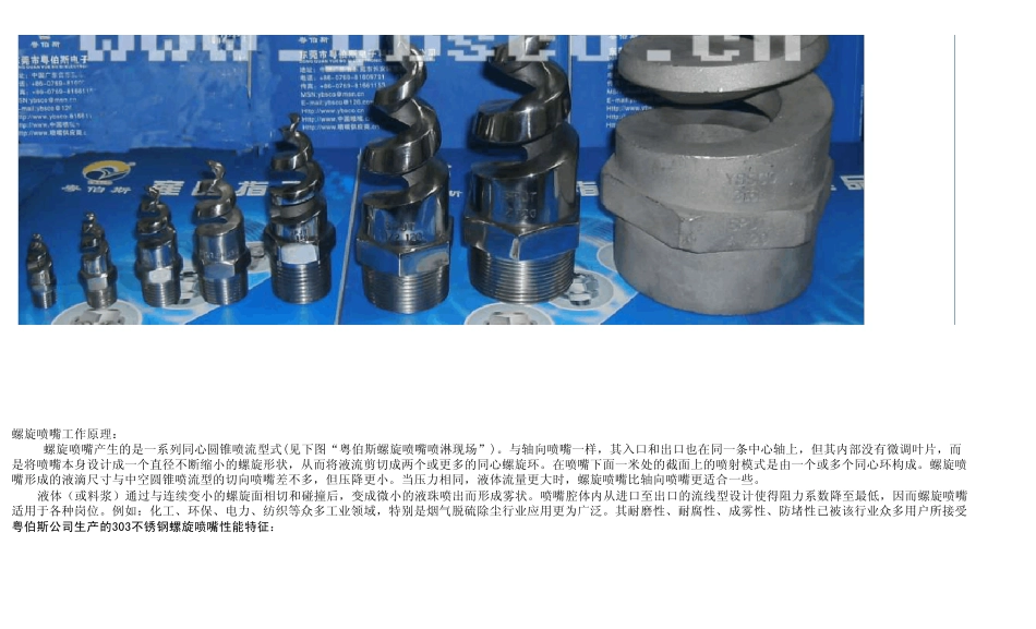 BSJ螺旋喷嘴参数_第2页