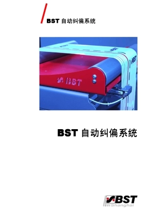 BST自动纠偏系统