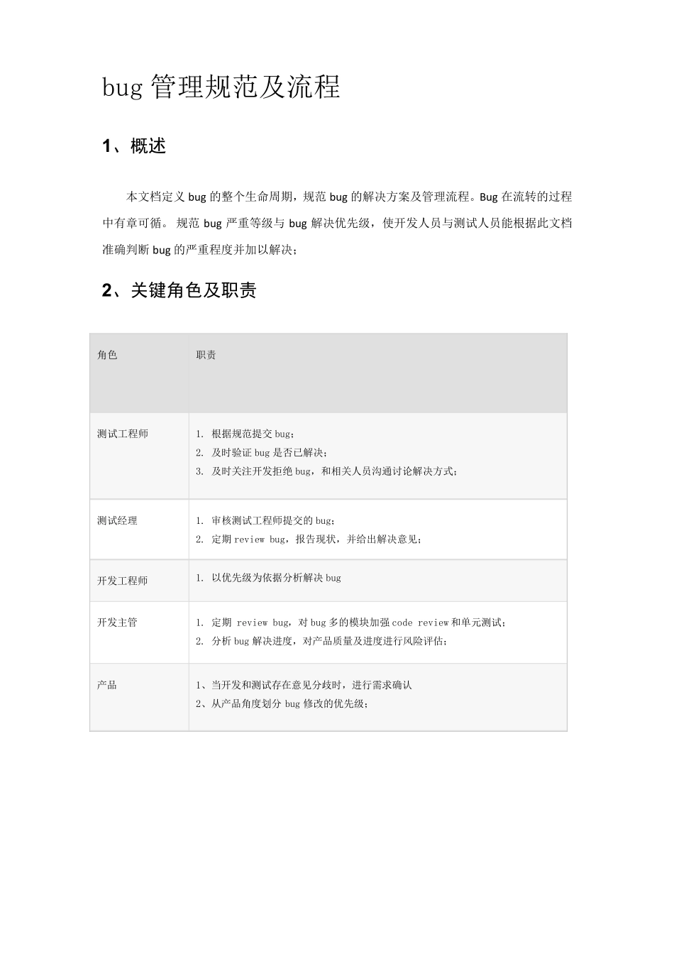 bug管理规范及流程_第1页