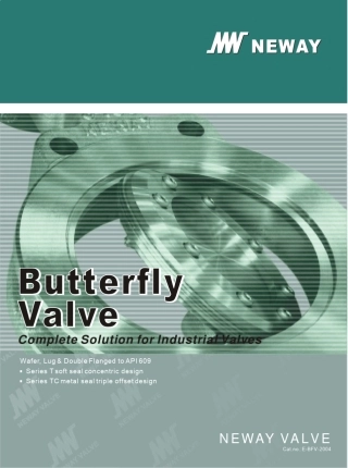 butterflyvalve(纽威阀门样本NEWAY)