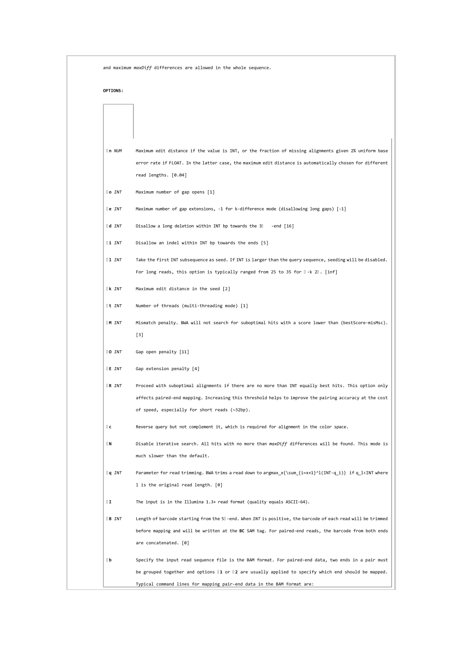 BWA比对软件说明书_第3页
