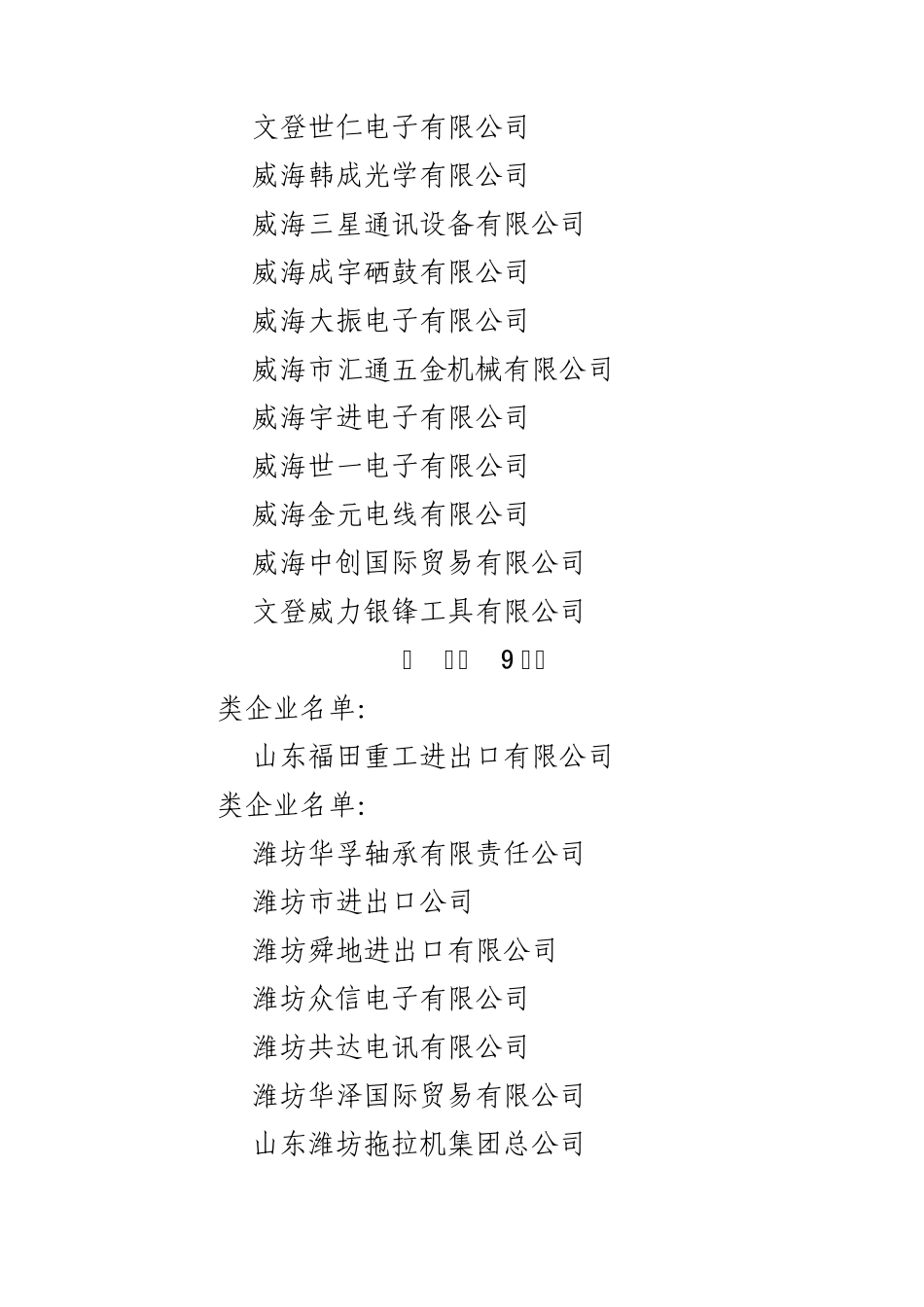 B两类企业共91家(A类17家_第3页