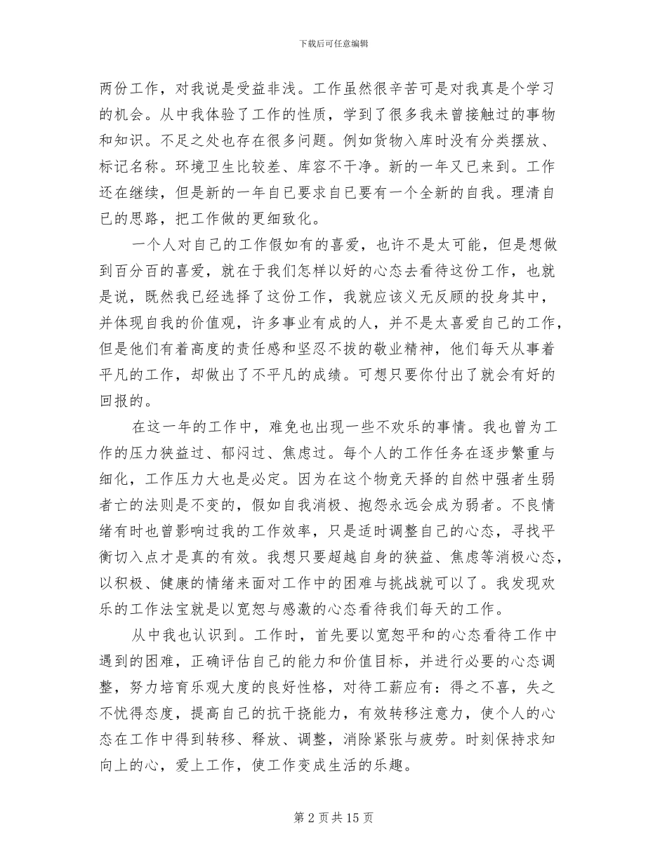 2024统计人员工作总结_第2页