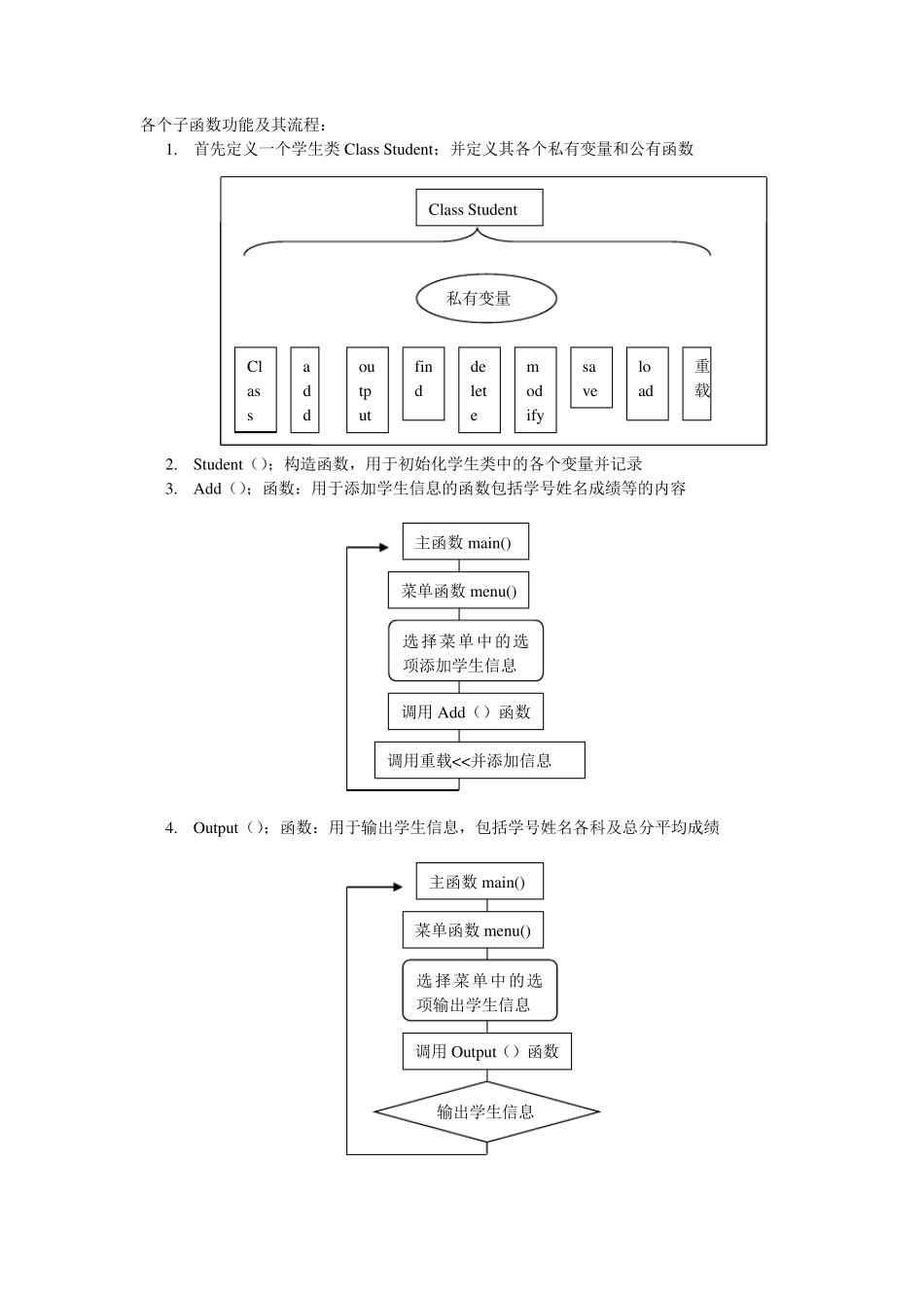 C++简单学生成绩管理系统(C++课程设计)_第2页