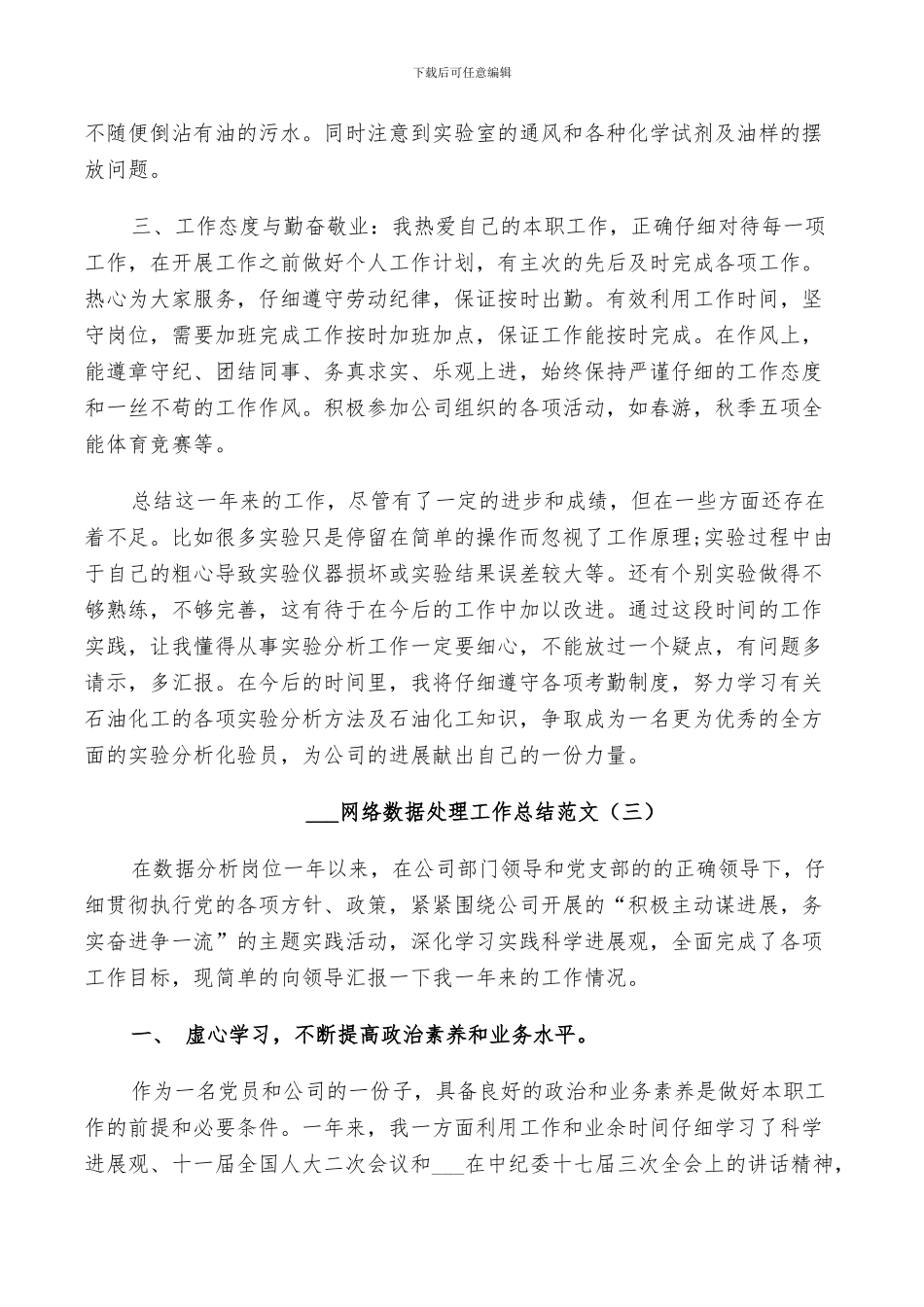 2024网络数据处理工作总结_第3页