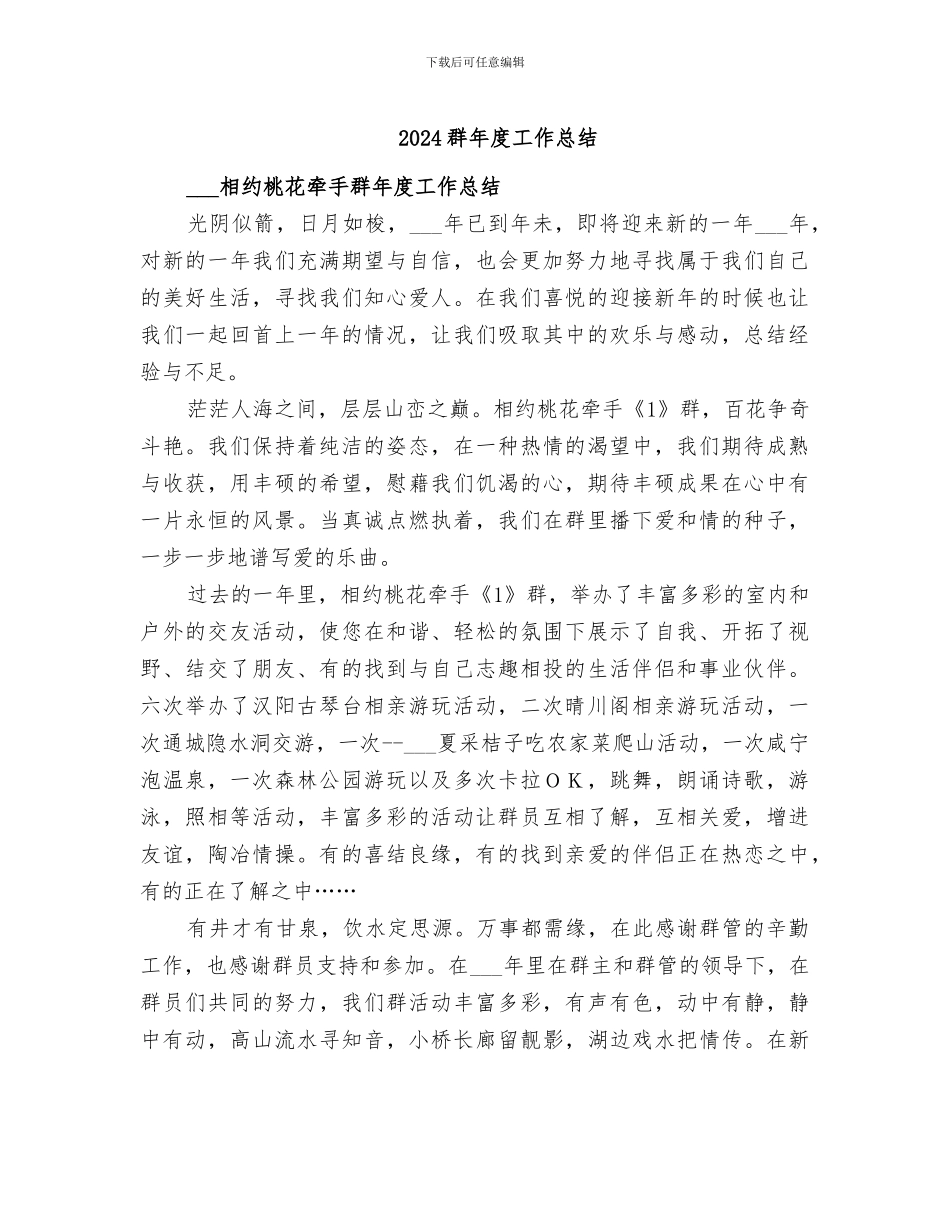 2024群年度工作总结_第1页