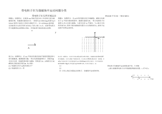 带电粒子在有界磁场中运动题型归类