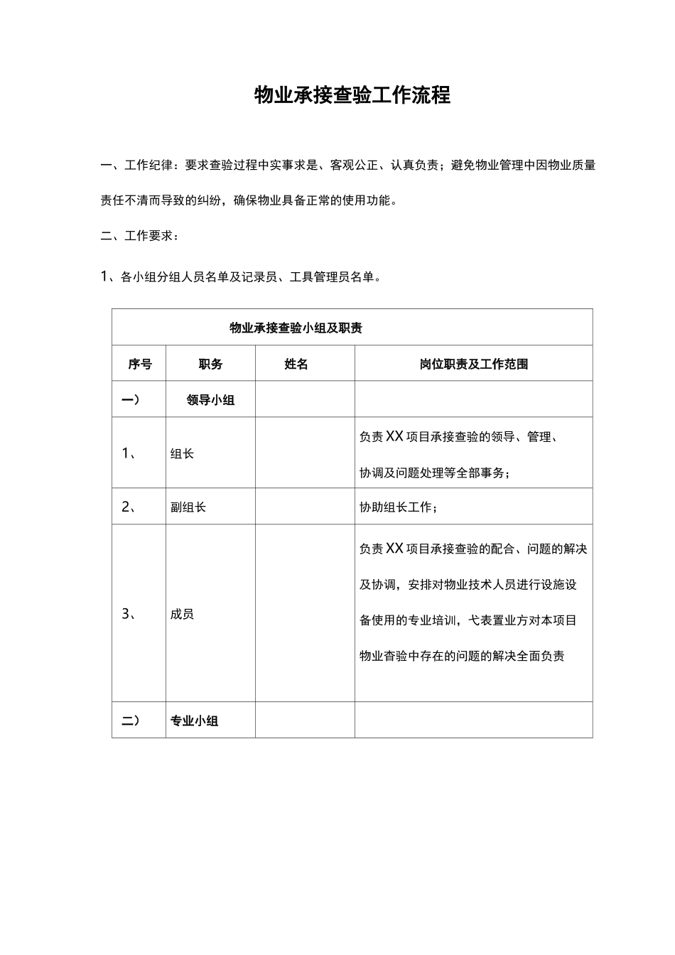物业承接查验流程_第1页
