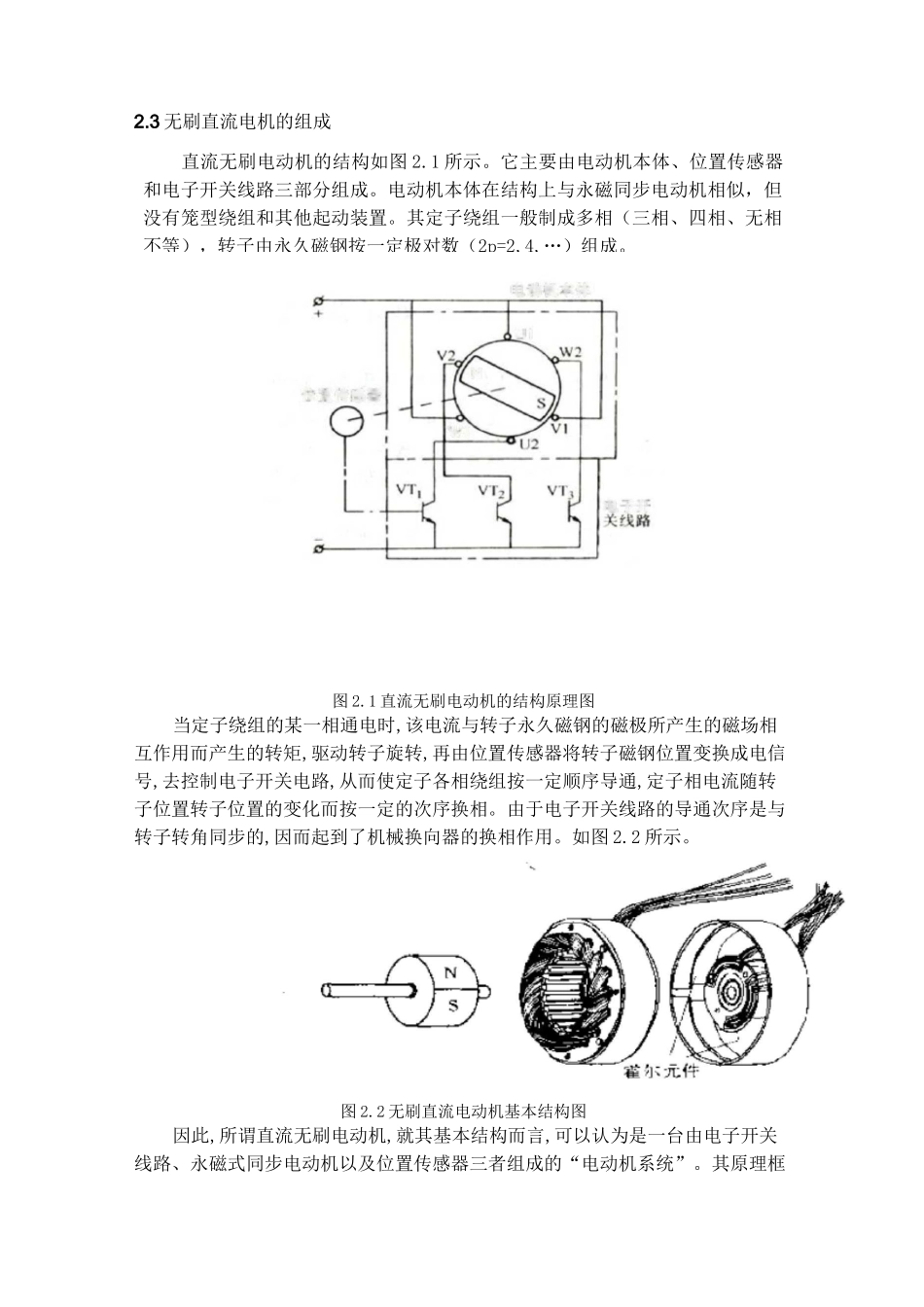 (完整版)三相无刷直流电机系统结构及工作原理_第2页