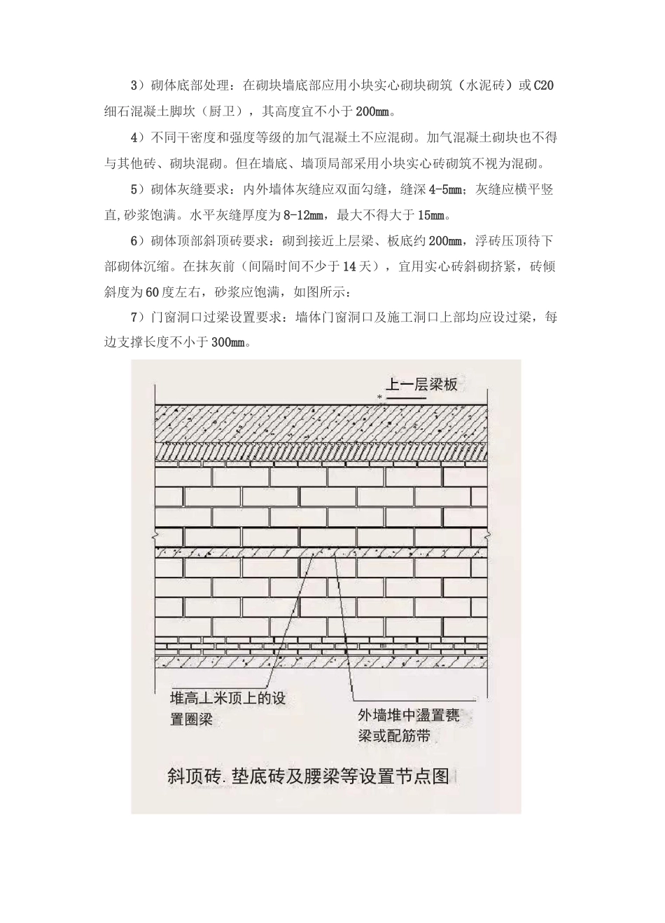 加气块混凝土砌筑规范要点_第3页