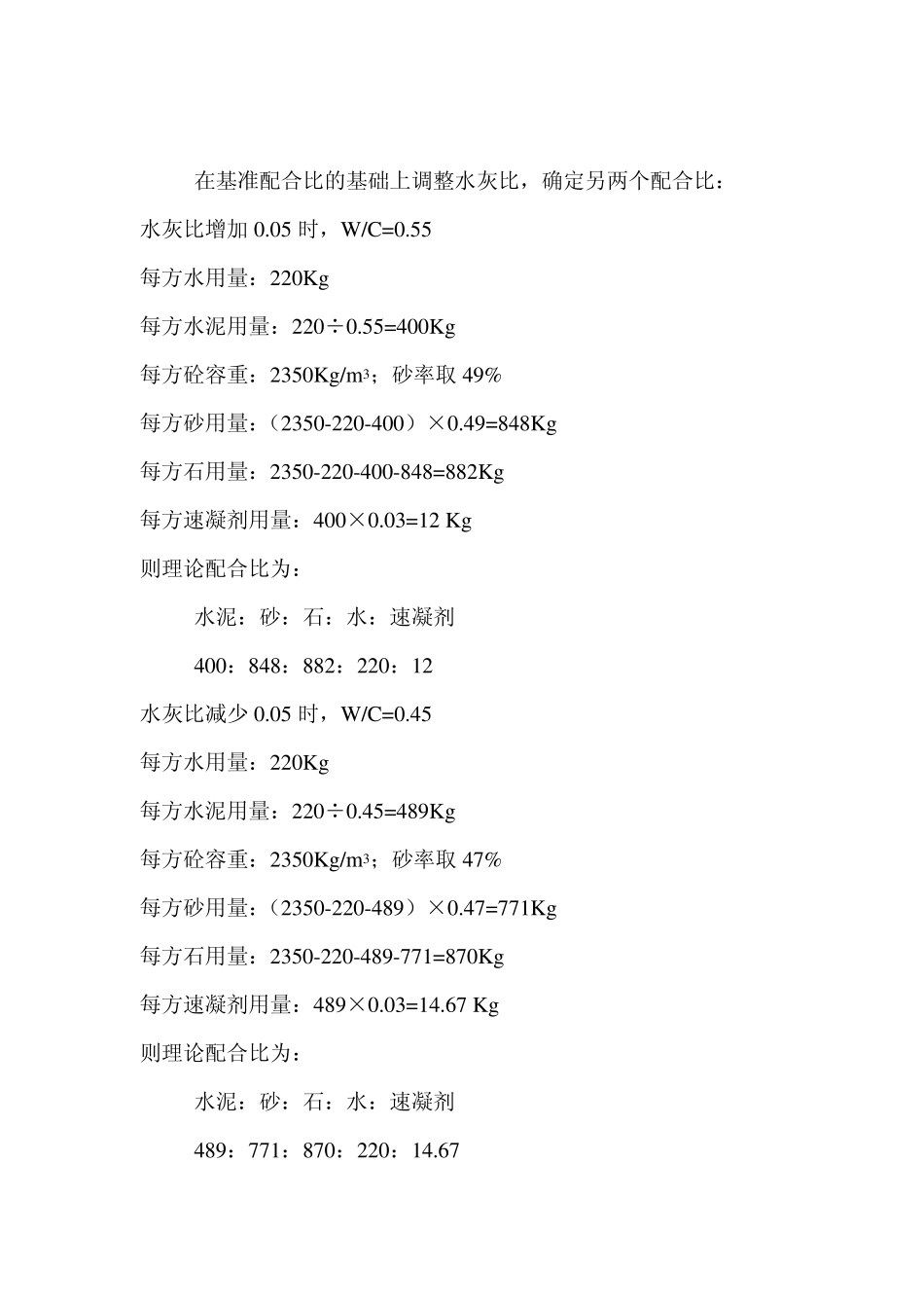 C20喷射混泥土配合比设计_第2页