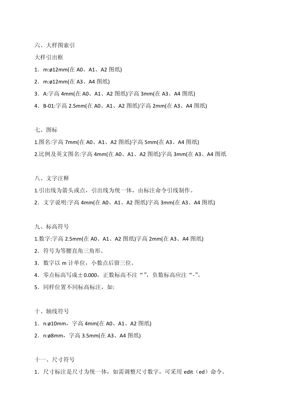CAD制图规范适用于建筑、室内设计_第3页